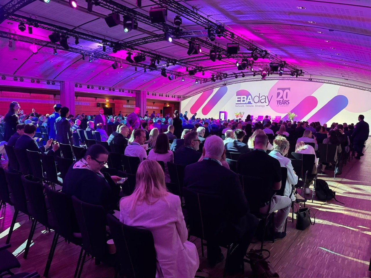 EBAday 20th anniversary conference &mdash; large audience engagement analytics use case