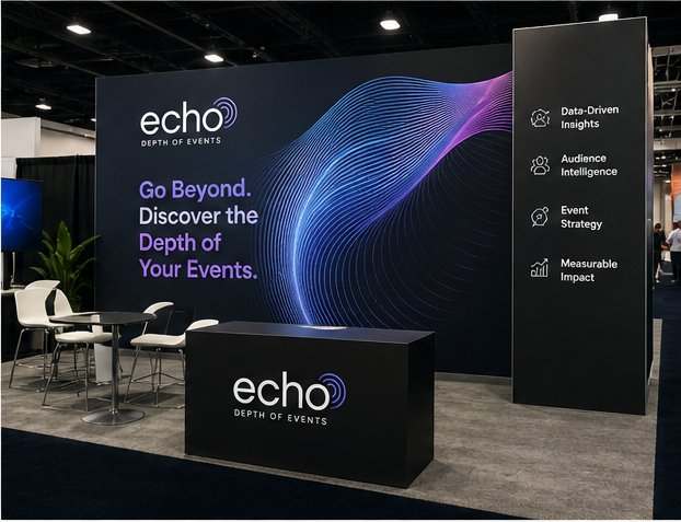 EchoDepth Events tradeshow booth deployment